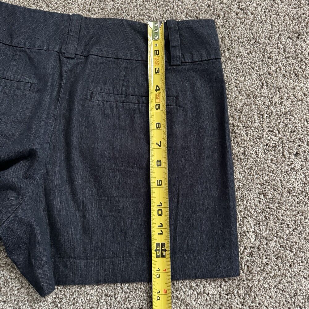 ANN TAYLOR Signature Chino Flat Front Mid Rise Shorts Size 8 Inseam 4.25” - Picture 8 of 8